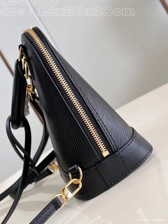 Official oldcobbler backpack-15*20*10cm NANO ALMA VUITTON LOUIS 0809